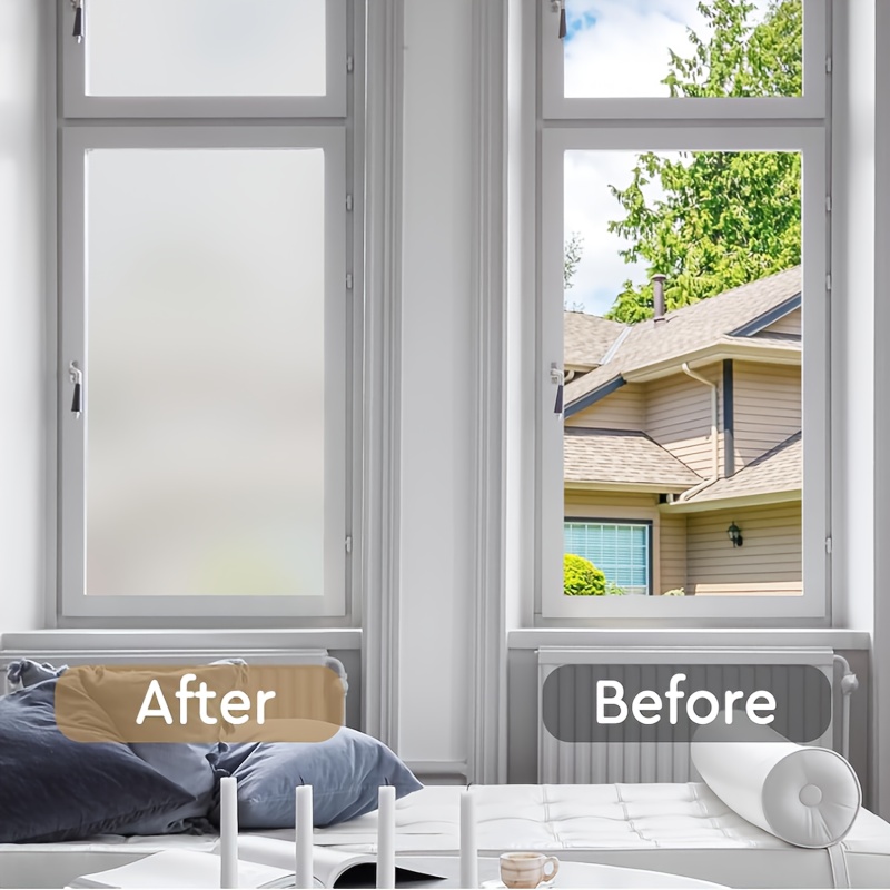Matte Frosted Privacy Window F - Privacy Screen Protector recension och pris
