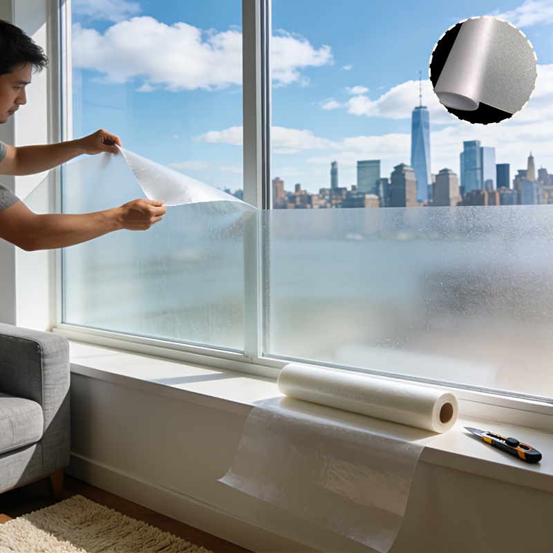 Matte Frosted Privacy Window F - Privacy Screen Protector recension och pris