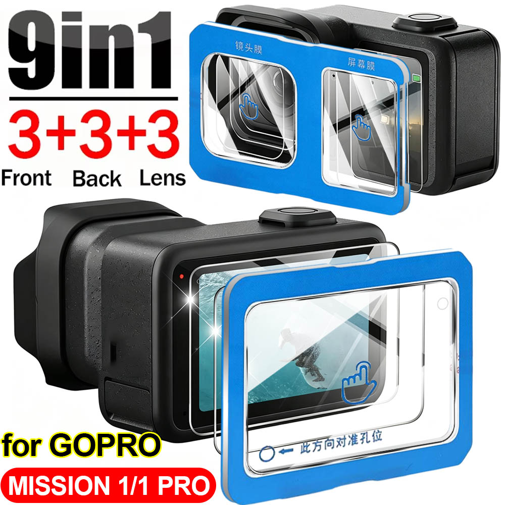 9H Tempered Glass for GOPRO MI - Screen Alignment Tool recension och pris