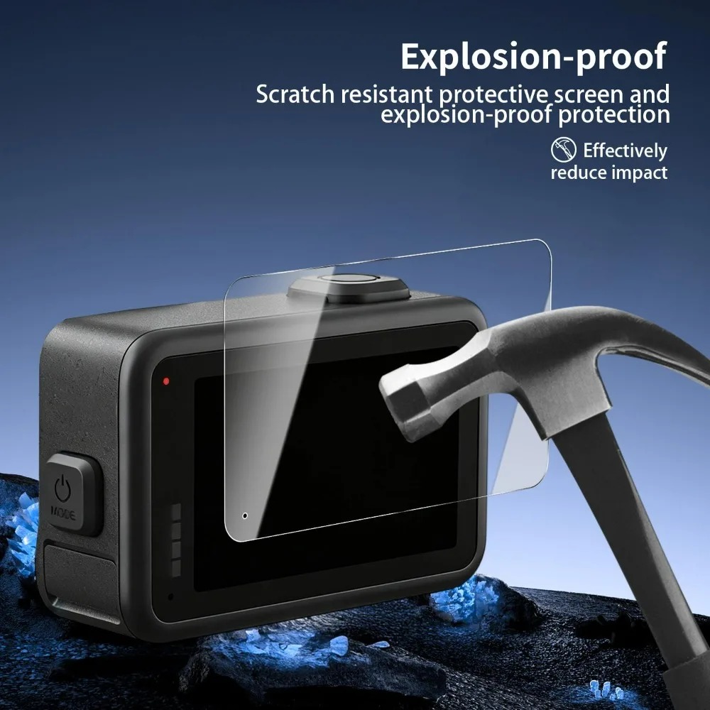 9H Tempered Glass for GOPRO MI - Screen Alignment Tool recension och pris