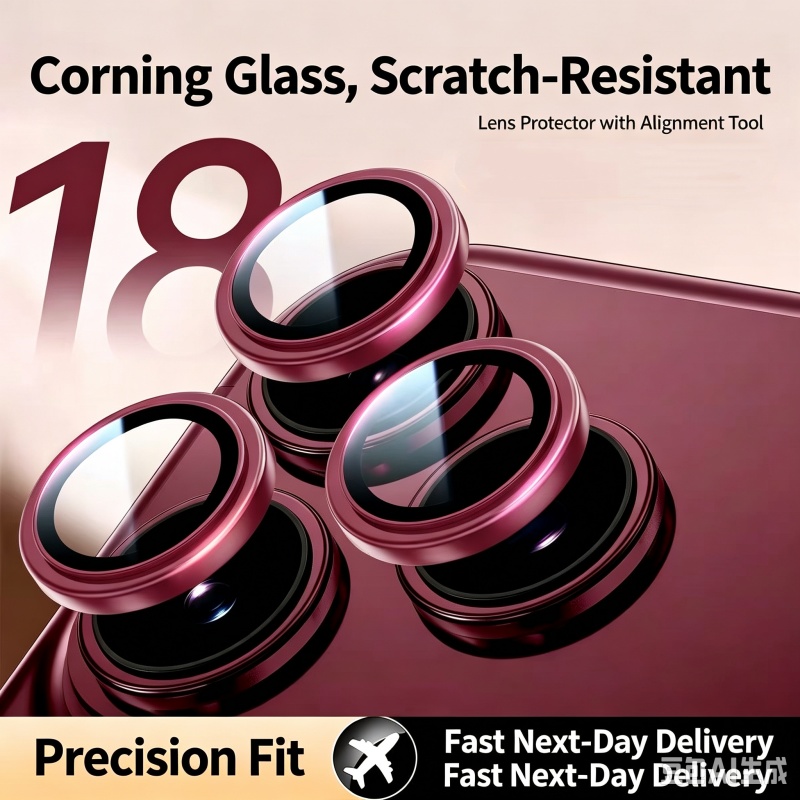 9H HD Tempered Glass Camera Le - Tempered Glass Screen 9H recension och pris