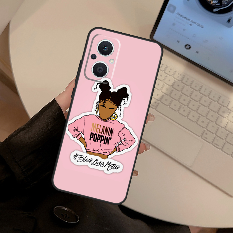 Melanin Black Lives Matter Cas - Oppo Reno 12 recension och pris