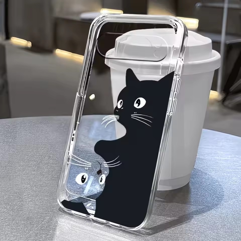 Hot Kawaii Cartoon Black Cat P - Google Pixel 9 recension och pris