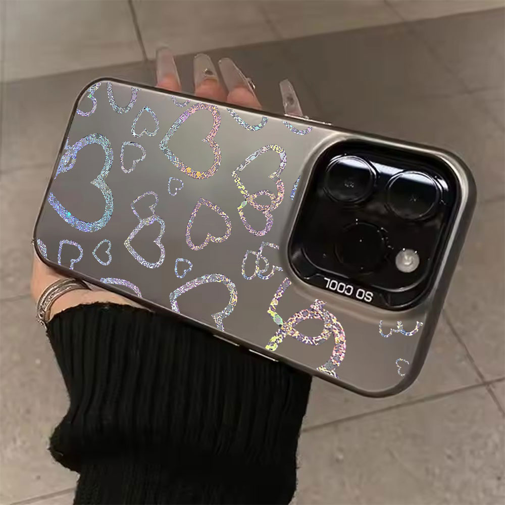 Colorful Heart Print Case For  - Apple Iphone 16 recension och pris