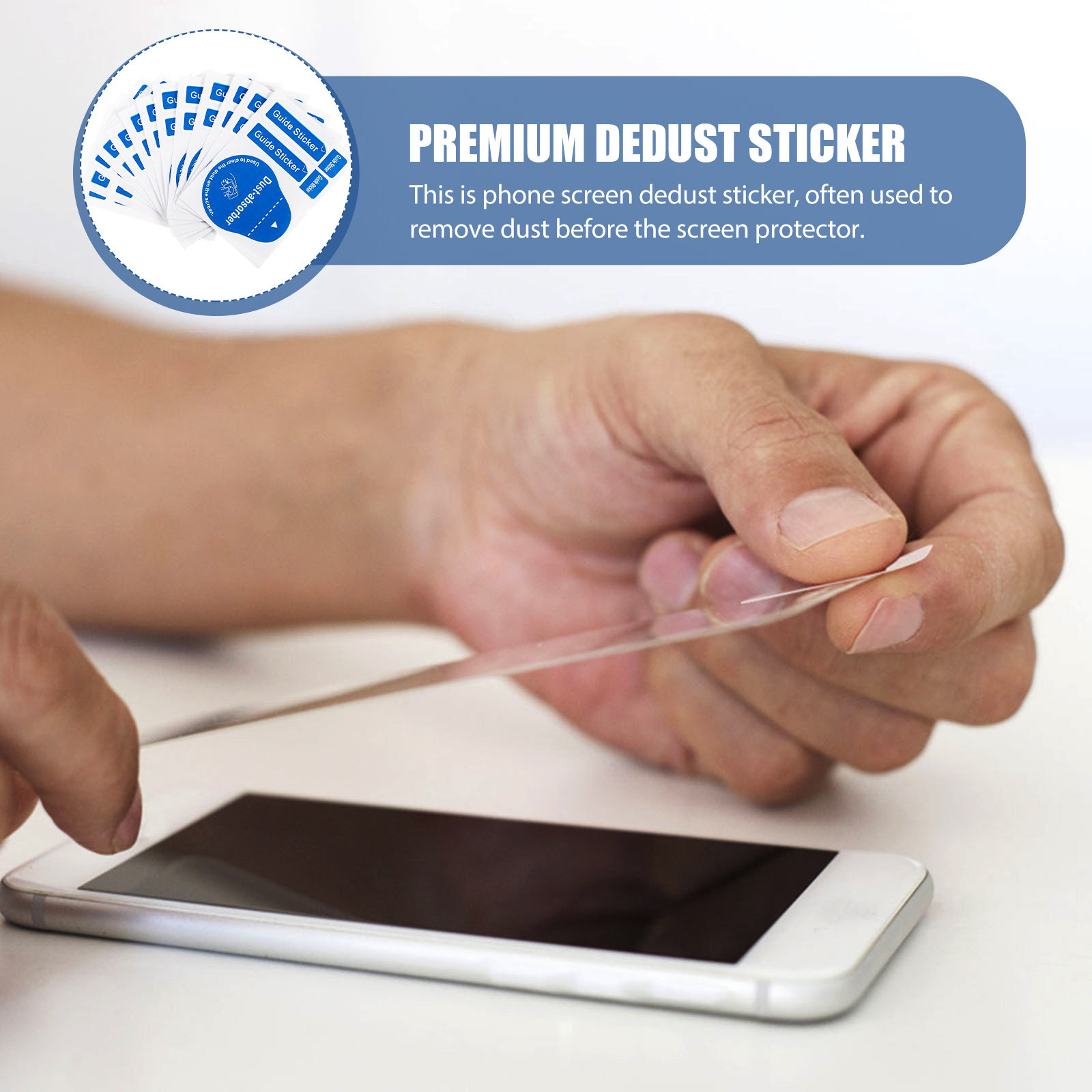 200Pcs Dedust Sticker for Phon - Dust Removal Sticker recension och pris