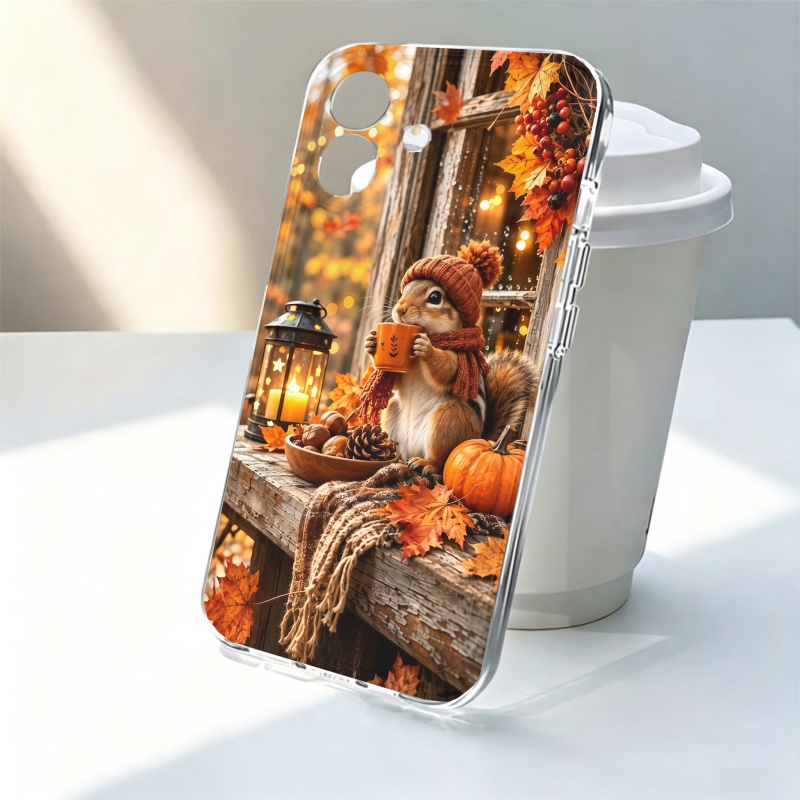 Cartoon Animal Squirrel Silico - Apple Iphone 16 recension och pris