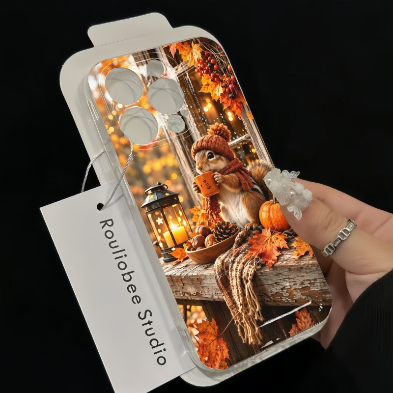 Cartoon Animal Squirrel Silico - Apple Iphone 16 recension och pris