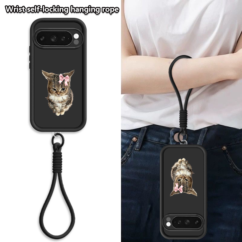 Wrist Strap Lanyard Phone Case - Google Pixel 9 recension och pris