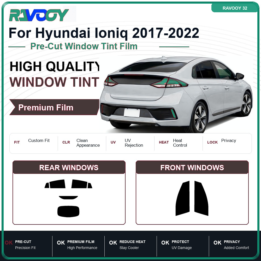 Premium Pre-Cut Window Tint Fo - Privacy Screen Protector recension och pris
