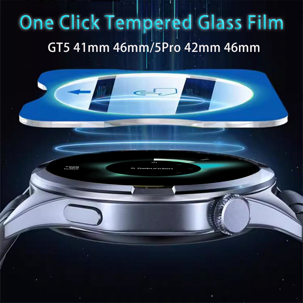 1-5PCS Tempered Glass For Huaw - Screen Alignment Tool recension och pris